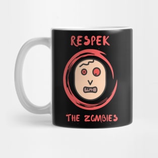 Respek the Zombies Mug